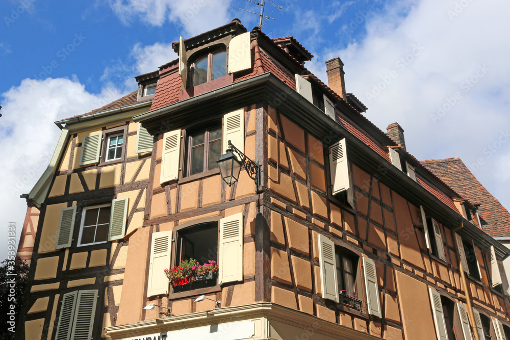 Building in Colmar, Alsace, France	