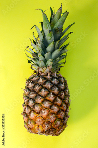 pineapple on a bright background