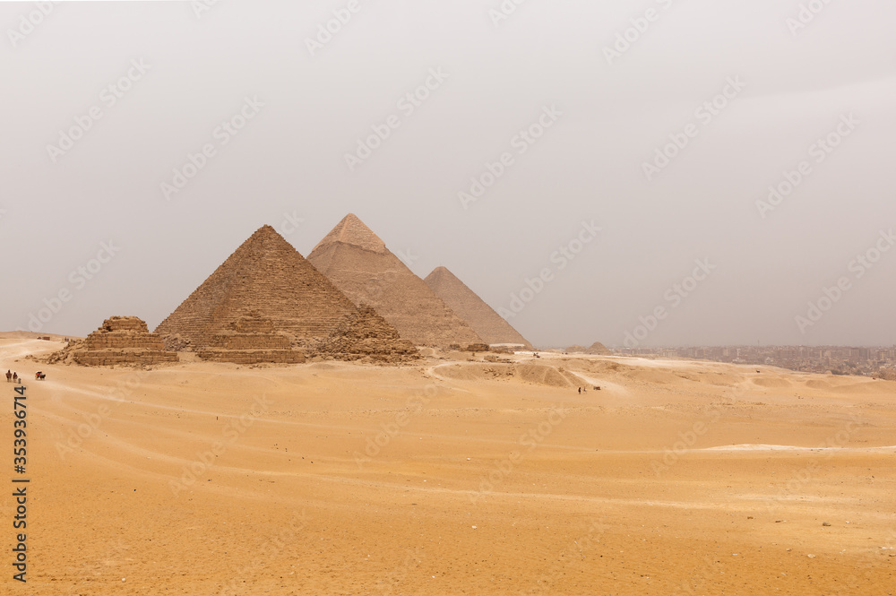 The pyramids of Giza complex