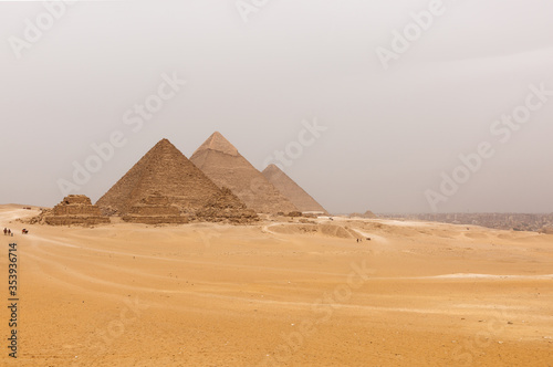 The pyramids of Giza complex
