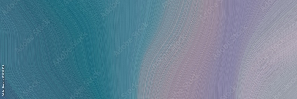 abstract modern horizontal header with teal blue, light slate gray and dark gray colors. fluid curved flowing waves and curves for poster or canvas abstract modern horizontal header with teal blue, light slate gray and dark gray colors. fluid curved flowing waves and curves for poster or canvas