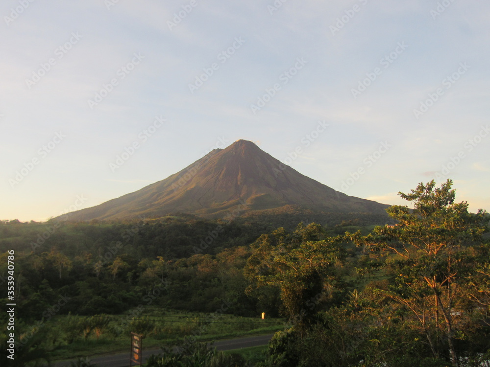 Fototapeta premium Arenal Volcano, La Fortuna, Costa Rica