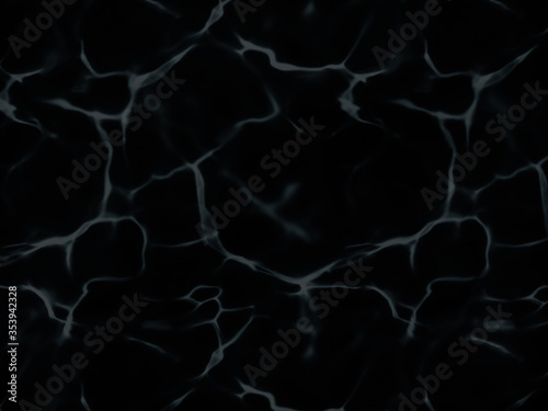 Ripple water Abstract pattern Illustration with dark water with silver reflection