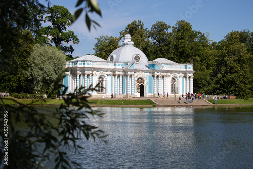 attractions of Tsarskoye Selo, Saint Petersburg, summer 2019