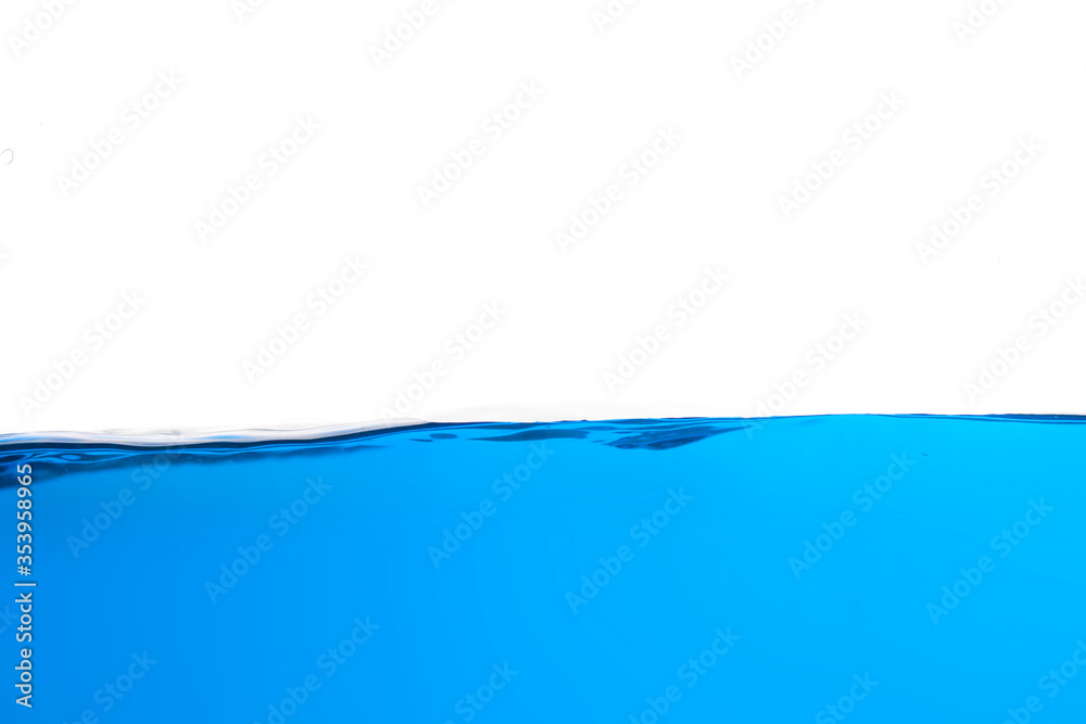 Blue wave and water disintegration Blue wave and water disintegration