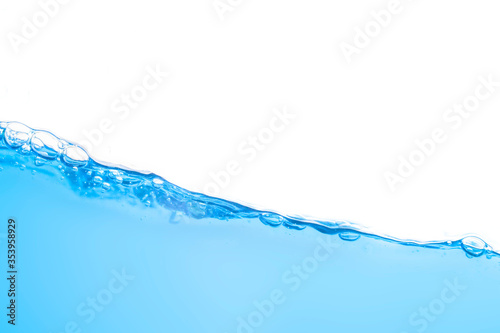 Blue wave and water disintegration