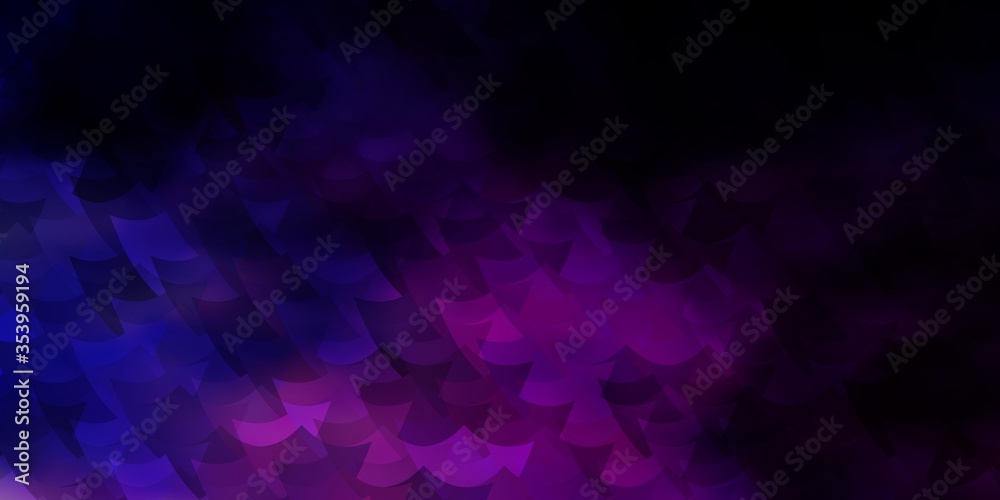Dark Pink, Blue vector texture in rectangular style.