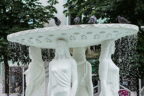 statue of a woman