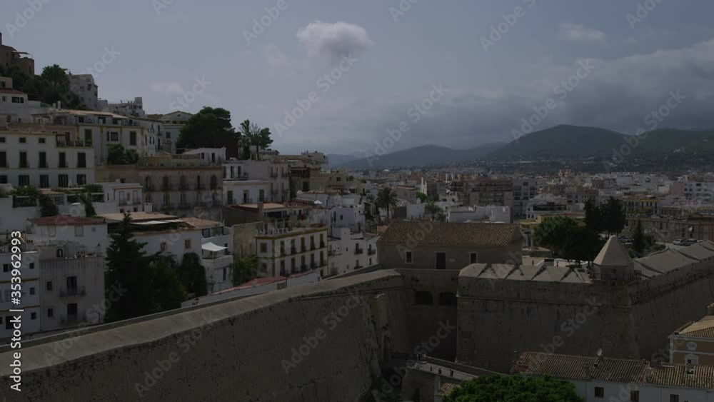Ibiza town cityscape, shot on RED Helium 8K with 18mm lens at 60fps in RED Gamma 2.2 Ibiza town cityscape, shot on RED Helium 8K with 18mm lens at 60fps in RED Gamma 2.2