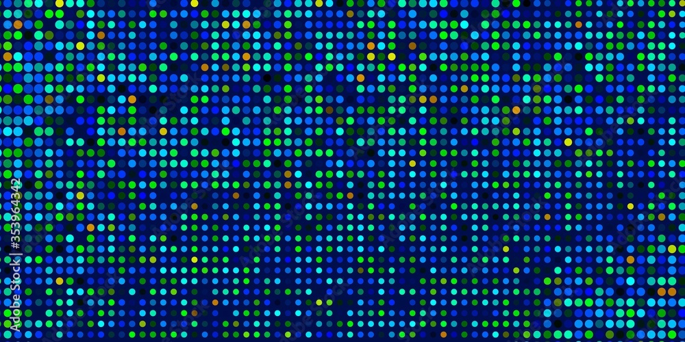 Light Blue, Green vector background with spots. Glitter abstract illustration with colorful drops. Pattern for websites. Light Blue, Green vector background with spots. Glitter abstract illustration with colorful drops. Pattern for websites.