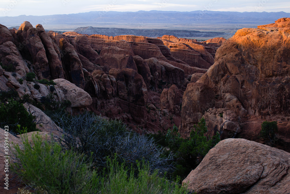 Obraz premium Devils Garden, Arches NP