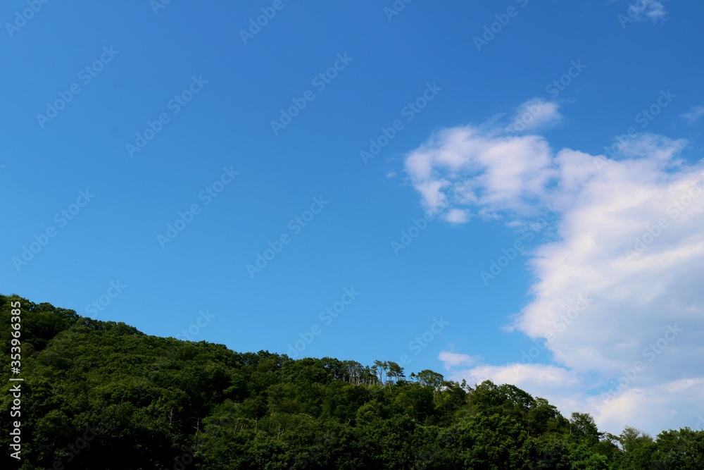 青空　緑　爽やか　風景　栃木