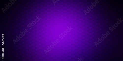 Dark Purple vector pattern in square style. Illustration with a set of gradient rectangles. Modern template for your landing page.