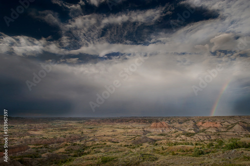 Cuadro en lienzo Rainbow Overlook