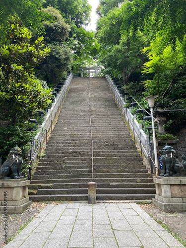Long stairs
