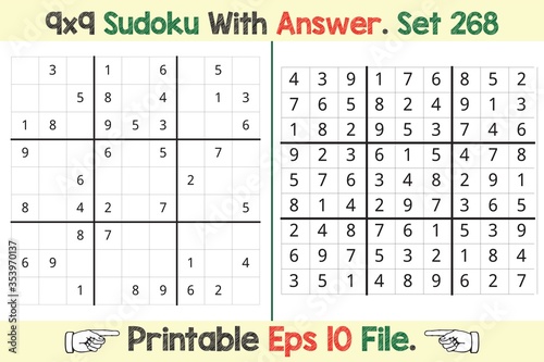 Advance Sudoku Puzzle Games Easy to Hard with Answer