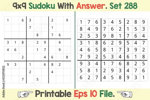 Advance Sudoku Puzzle Games Easy to Hard with Answer