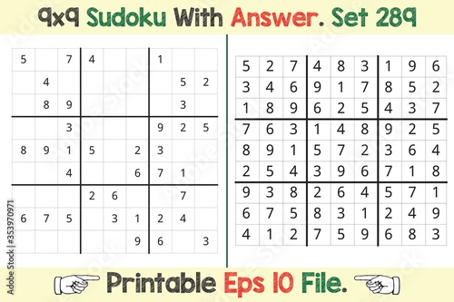 Advance Sudoku Puzzle Games Easy to Hard with Answer