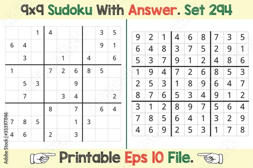 Advance Sudoku Puzzle Games Easy to Hard with Answer