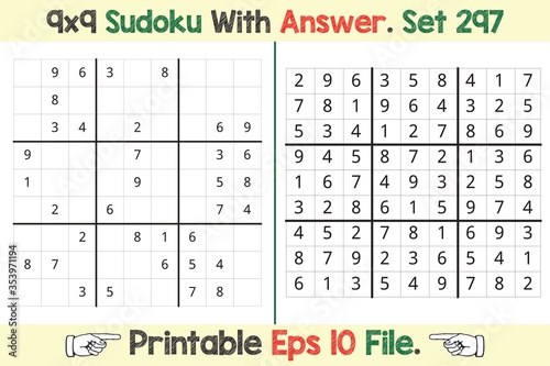 Advance Sudoku Puzzle Games Easy to Hard with Answer
