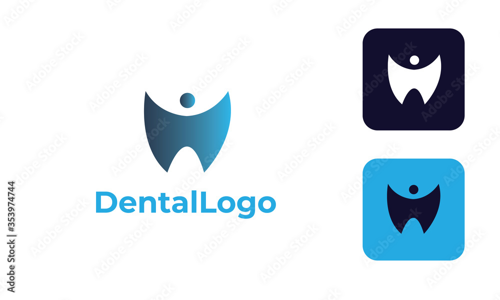 dental care logo can for dental clinic , dental health , tooth logo -tooth medical - doctor tooth - symbol tooth -dentists logo with modern design , fresh concept ,blue color and vector EPS 10 dental care logo can for dental clinic , dental health , tooth logo -tooth medical - doctor tooth - symbol tooth -dentists logo with modern design , fresh concept ,blue color and vector EPS 10