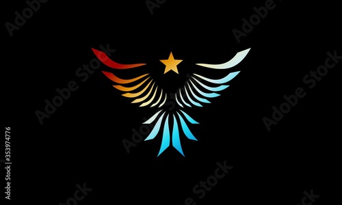 bird, wings, illustration, wing, tattoo, eagle, abstract, black, angel, vector, design, art, symbol, white, dove, feather, flying, decoration, peace, fly, silhouette, love, tribal, star