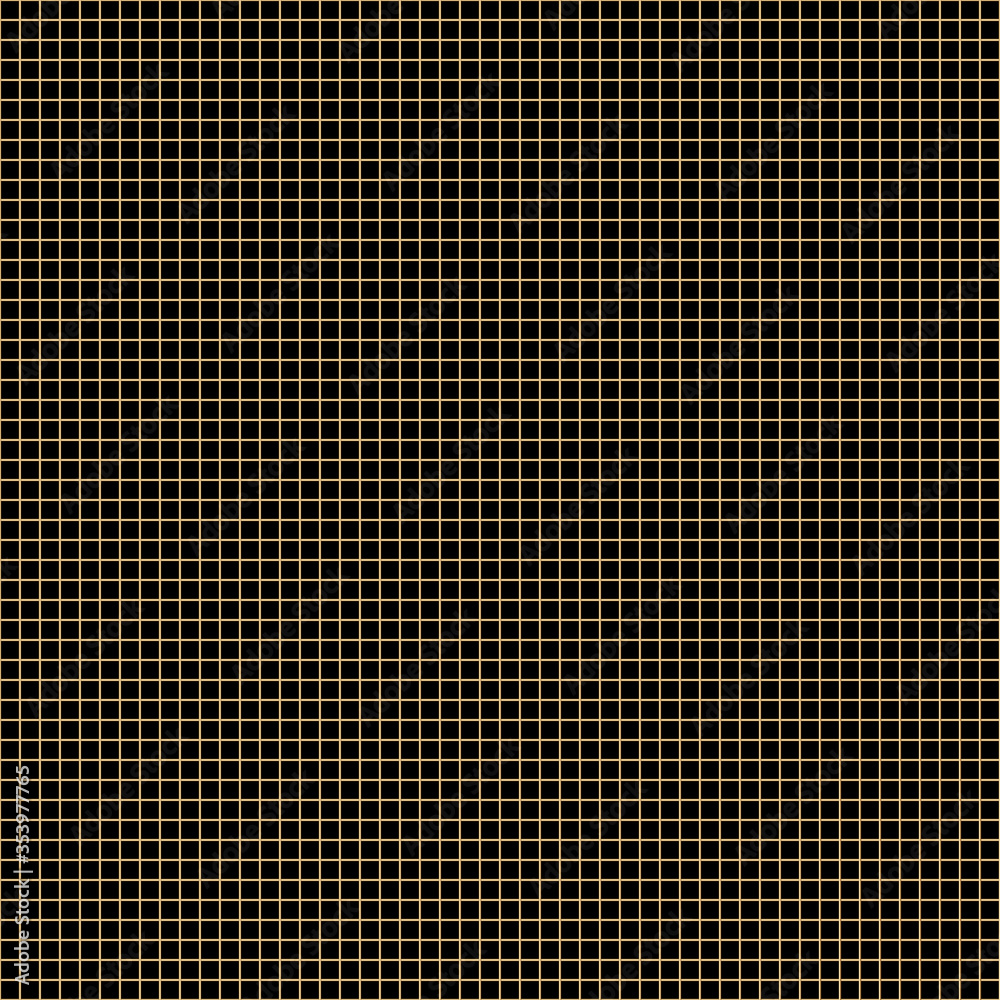 Grid paper. Abstract black squared background with golden graph. Geometric pattern for school, wallpaper, textures, notebook. Lined blank isolated on transparent background. Grid paper. Abstract black squared background with golden graph. Geometric pattern for school, wallpaper, textures, notebook. Lined blank isolated on transparent background.