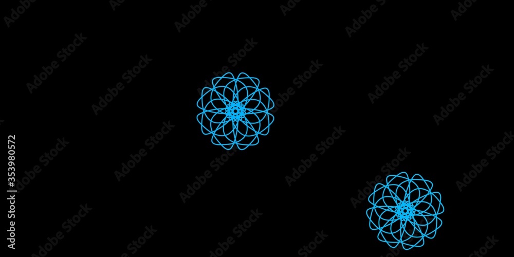 Dark Pink, Blue vector template with abstract forms. Dark Pink, Blue vector template with abstract forms.
