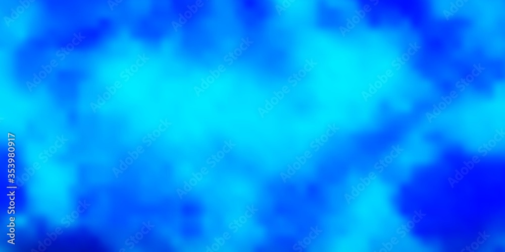 Light BLUE vector pattern with clouds. Shining illustration with abstract gradient clouds. Beautiful layout for uidesign. Light BLUE vector pattern with clouds. Shining illustration with abstract gradient clouds. Beautiful layout for uidesign.