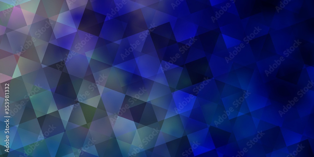 Light Pink, Blue vector backdrop with lines, rhombus. Light Pink, Blue vector backdrop with lines, rhombus.