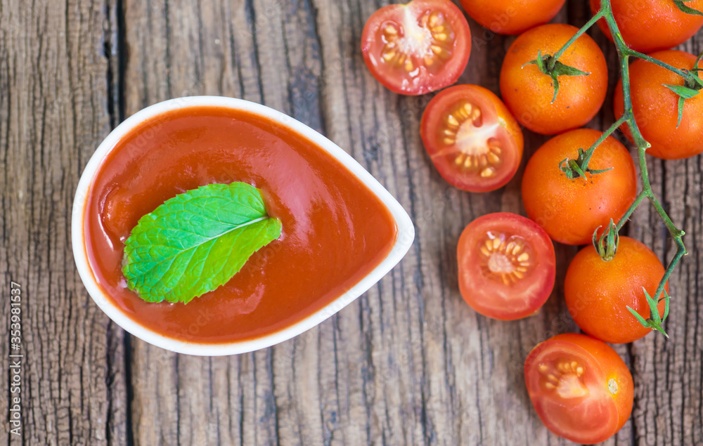 fresh tomato and basil fresh tomato and basil