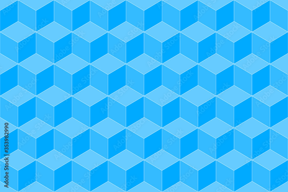 Cube square box Grid tile with soft light sky blue background for use as technology background. Cube square box Grid tile with soft light sky blue background for use as technology background.