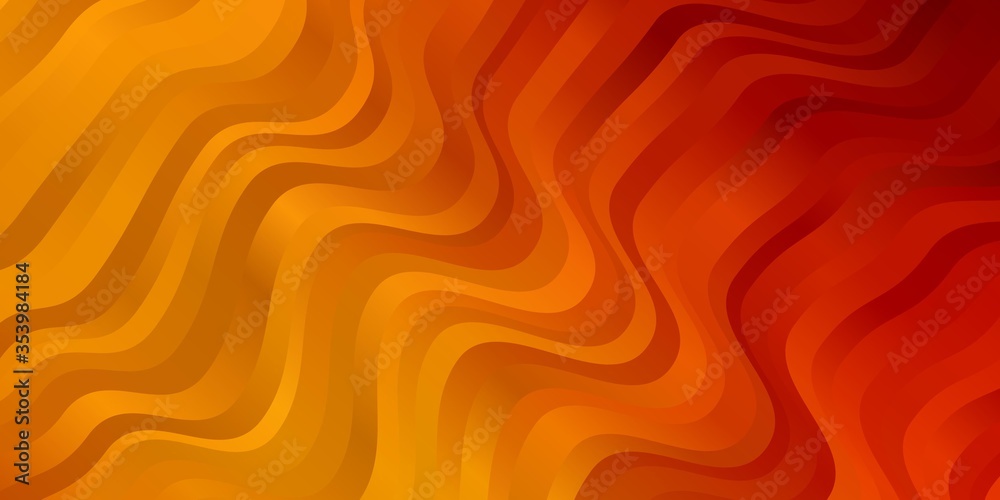 Light Orange vector pattern with lines. Brand new colorful illustration with bent lines. Pattern for websites, landing pages. Light Orange vector pattern with lines. Brand new colorful illustration with bent lines. Pattern for websites, landing pages.