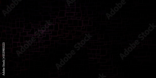 Dark Pink vector background with rectangles. Abstract gradient illustration with rectangles. Best design for your ad, poster, banner.