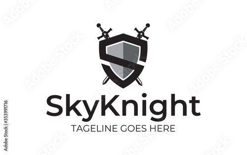 Sky Knight logo design