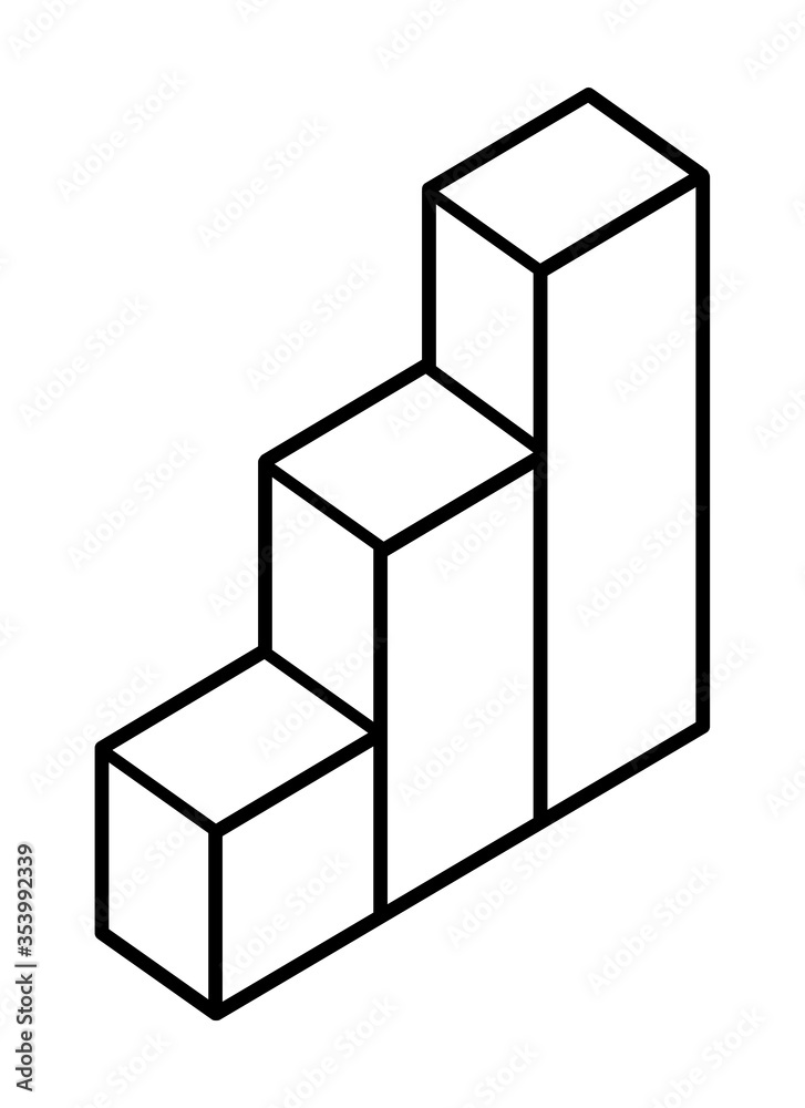graph / cartoon vector and illustration, black and white style, isolated on white background graph / cartoon vector and illustration, black and white style, isolated on white background