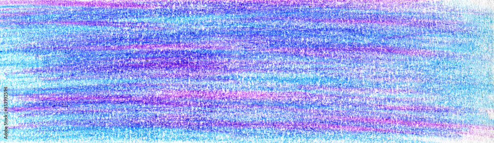 Azure purple violet pencil texture background, abstract multicolor hatching