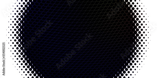 Light Blue, Yellow vector layout with circle shapes. Illustration with set of shining colorful abstract spheres. New template for a brand book.