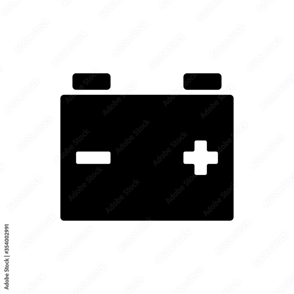accu battery icon vector design template