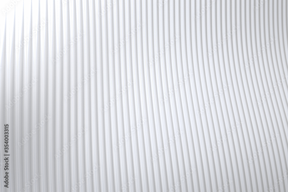 Obraz premium Abstract wall wave architecture white background , White background for presentation, portfolio, website