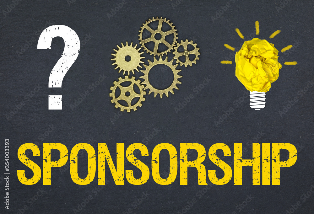 Obraz premium Sponsorship