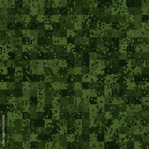 Texture military camouflage seamless pattern. Abstract army vector illustration © Andrew