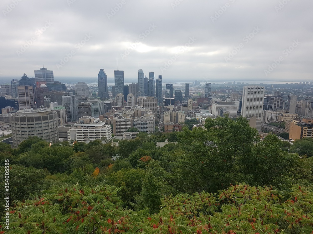 Obraz premium Widok na Montreal, Quebec, Kanada