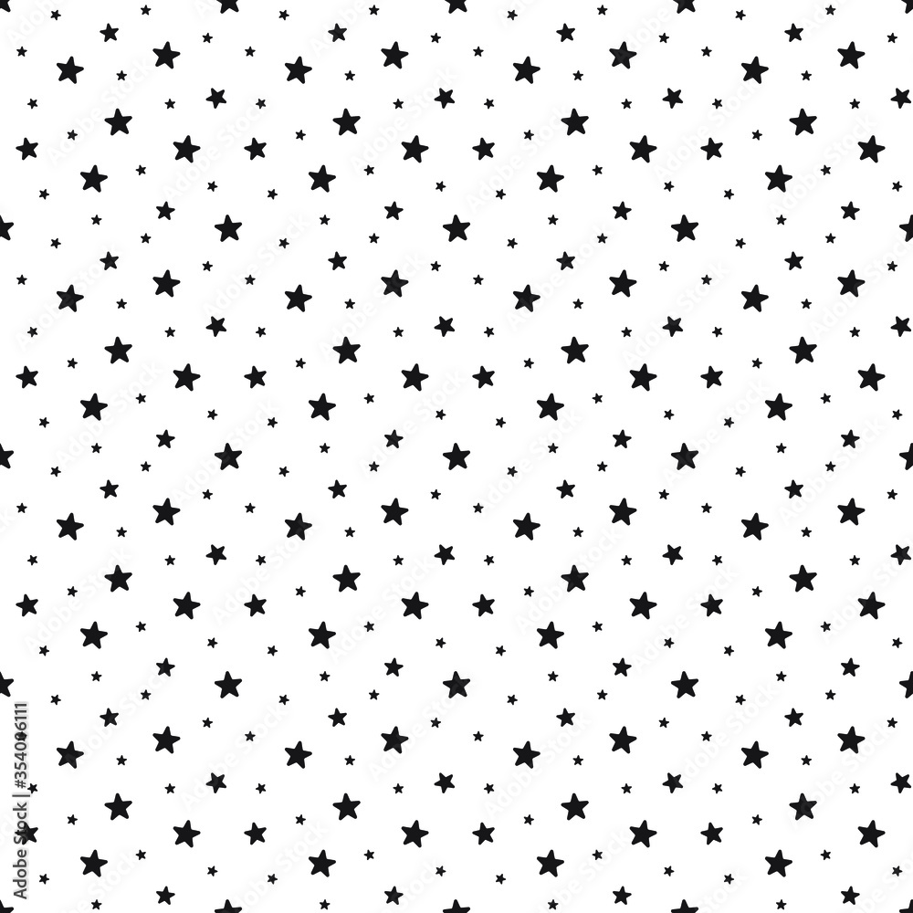 Vector seamless star pattern, star background. Vector seamless star pattern, star background.