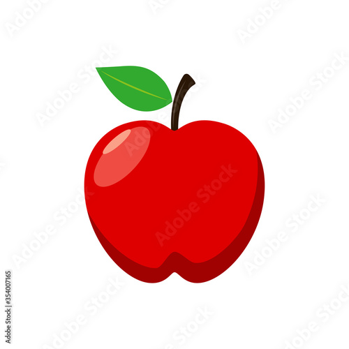 apple - fruit icon vector design template