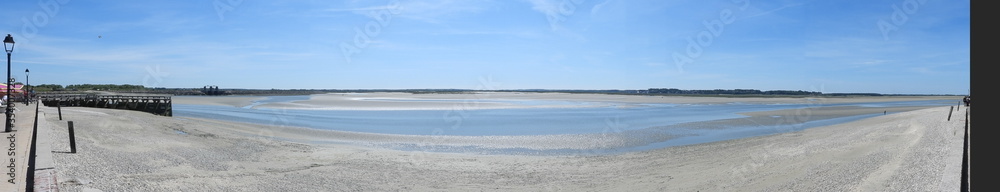 Fototapeta premium panorama baie de somme
