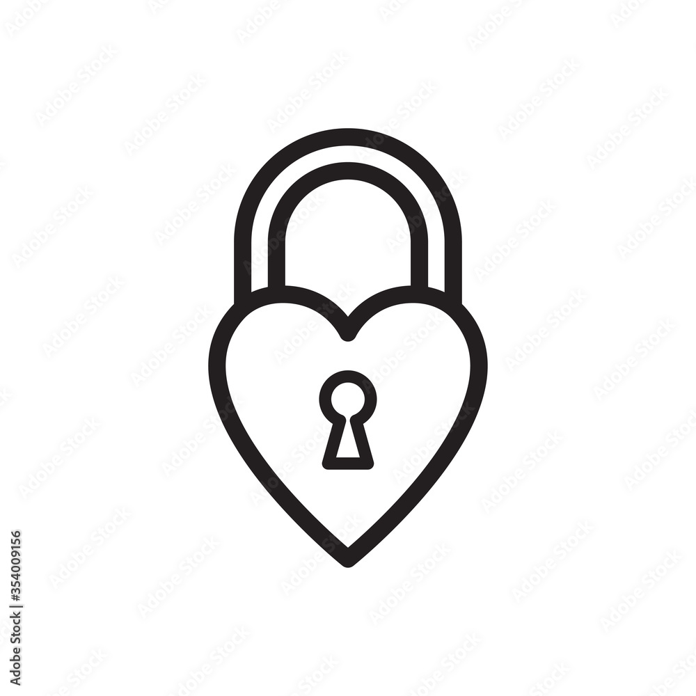 padlock icon vector symbol template design trendy padlock icon vector symbol template design trendy