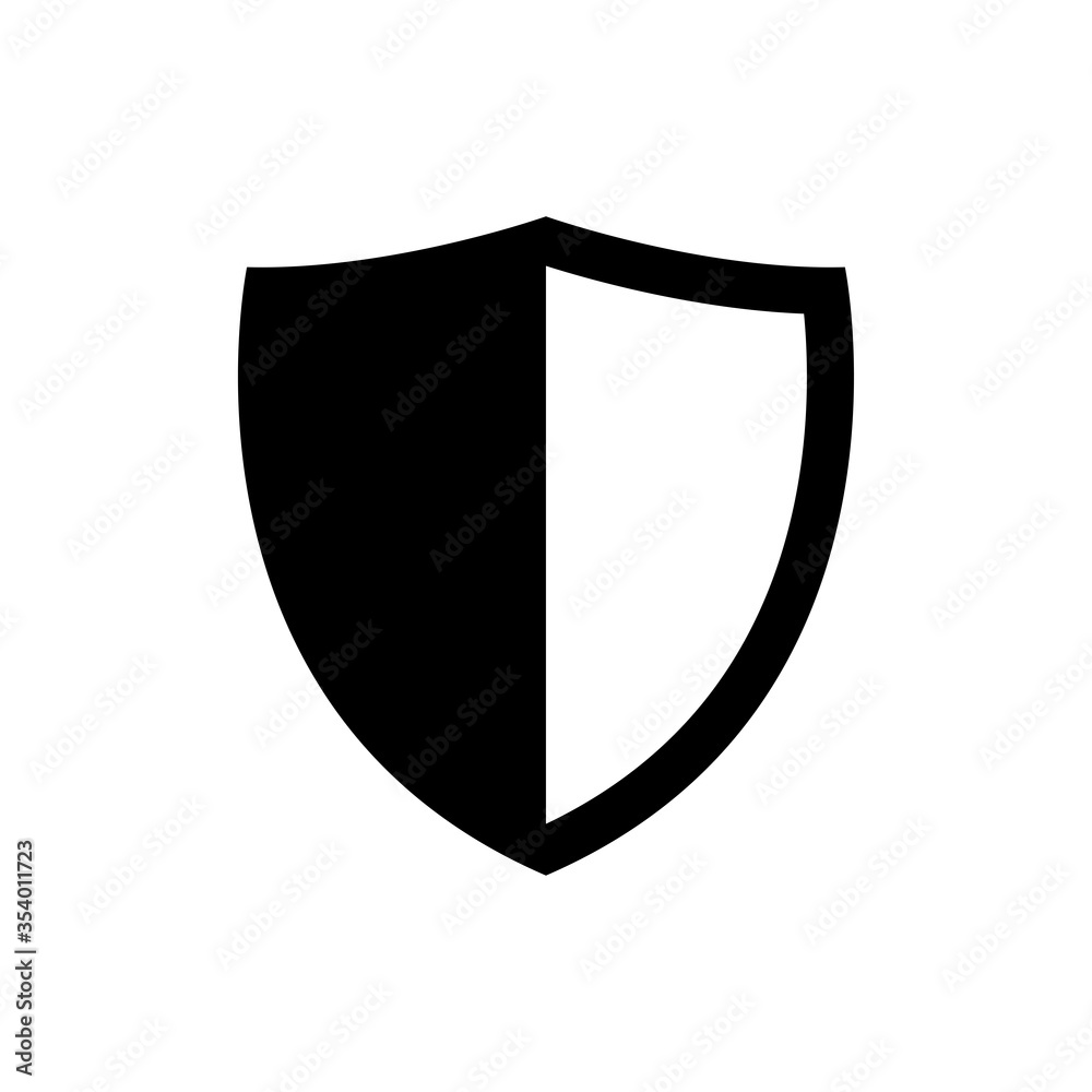 shield - security icon vector design template shield - security icon vector design template