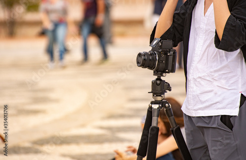 Fotografiar parque de Maria Luisa en Sevilla Andalucía, turismo, 