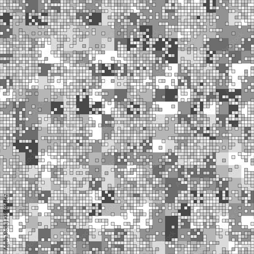 Digital camouflage seamless pattern military geometric camo background Digital camouflage seamless pattern military geometric camo background